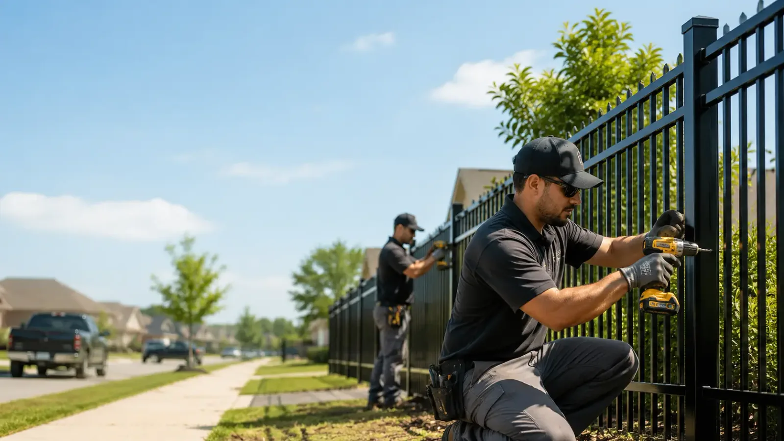 Metal Fence Installation in Lafayette, MN